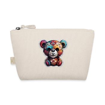 Ours en peluche / Peluche / Animal en peluche / Idée cadeau - Trousse biologique - nature - Devant
