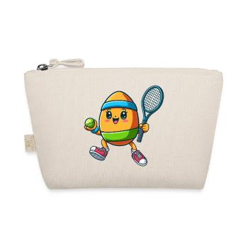 Oeuf de Pâques Tennis, Joueur de Tennis Festival de Pâques - Trousse biologique - nature - Devant