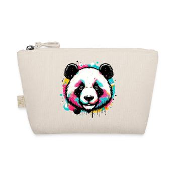 Panda - Organic Pouch - nature - Front
