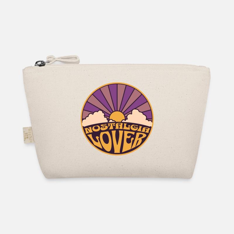 Nostalgia Lover Retro Sunset Organic Pouch