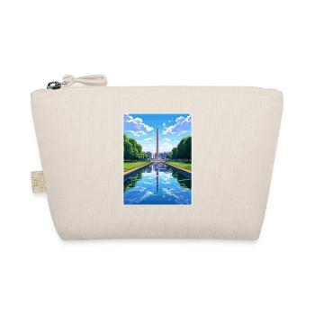 Washington Memorial Dc United States Travel Poster - Organic Pouch - nature - Front