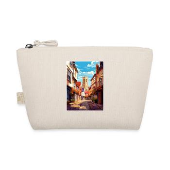 Canterbury Vintage Reiseposter WPA Souvenir - Bio-Täschchen - Natur - Vorne