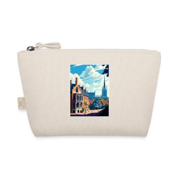 Oxford Angleterre Vintage voyage affiche WPA Souvenir - Trousse biologique - nature - Devant