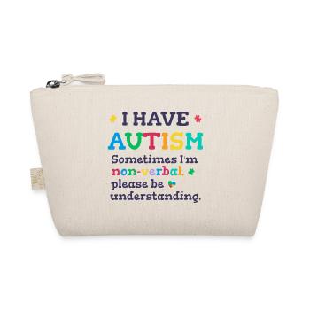 Non-verbal Autism - Organic Pouch - nature - Front
