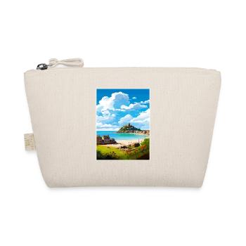 Marazion Cornwall Vintage voyage affiche Souvenir - Trousse biologique - nature - Devant