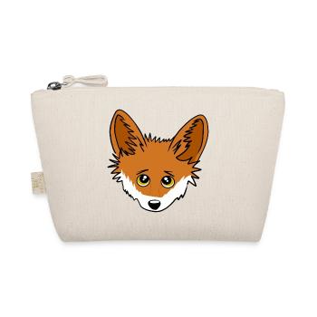 Fox, Child Motif, Animal, Foxes, Forest Animals, Clever - Organic Pouch - nature - Front