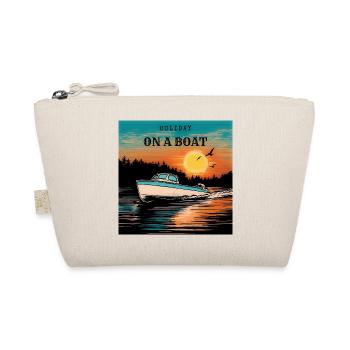 Holiday On a Boat Sunset - Organic Pouch - nature - Front