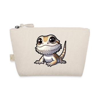 Mignon Barbu Dragon Dessin Gecko Lézard - Trousse biologique - nature - Devant