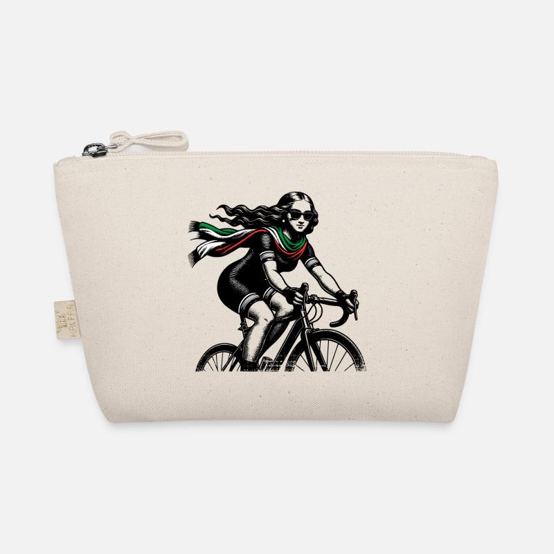 Cycling Mona Lisa - Bio-Täschchen - Natur