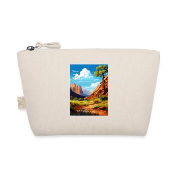 Zion National Park Utah Vintage Travel Poster WPA - Organic Pouch - nature - Front