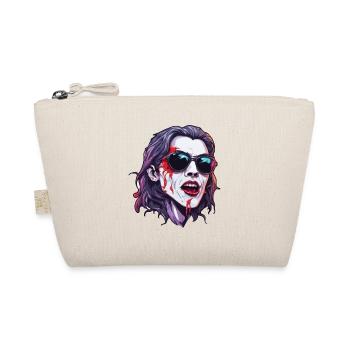Vampir / Dracula / Blutsauger / Halloween / Mythos - Bio-Täschchen - Natur - Vorne