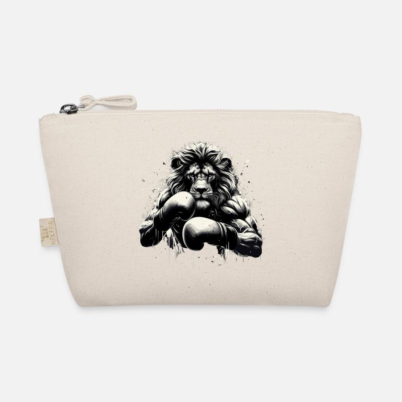 Lion Boxer combattant boxe cadeau Trousse biologique
