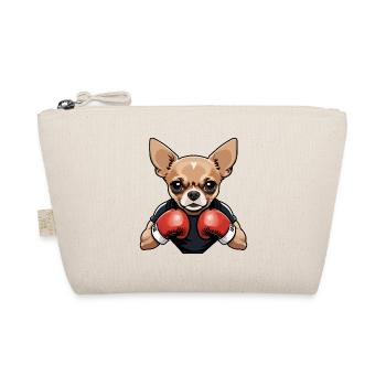 Chihuahua Boxer - Bio-Täschchen - Natur - Vorne