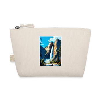 Bridalveil Falls Californie Affiche de voyage vintage - Trousse biologique - nature - Devant