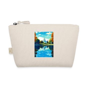 Washington Dc United States Vintage Travel Poster - Organic Pouch - nature - Front