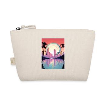Los Angeles California Deco Vintage Travel Poster - Organic Pouch - nature - Front