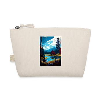 Adirondack Park New York State Travel Poster - Organic Pouch - nature - Front