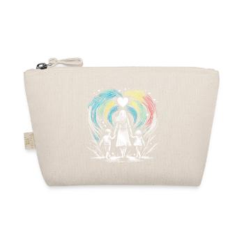 mother mother's day best mom love children family - Organic Pouch - nature - Front