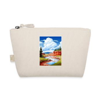 Hot Springs National Park Vintage Travel Poster - Organic Pouch - nature - Front