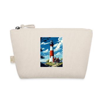 Long Island New York State Vintage Travel Poster - Organic Pouch - nature - Front