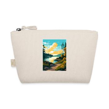 Lake Wallenpaupack Pennsylvania Reiseposter - Bio-Täschchen - Natur - Vorne