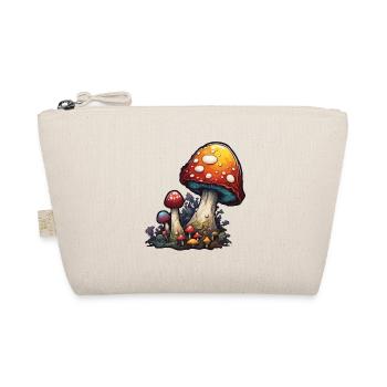 Mushroom / Mushroom / Meadow / Forest / Goa / Psy - Organic Pouch - nature - Front