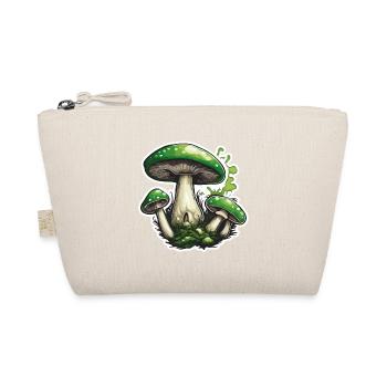 Mushroom / Mushroom / Meadow / Forest / Goa / Psy - Organic Pouch - nature - Front