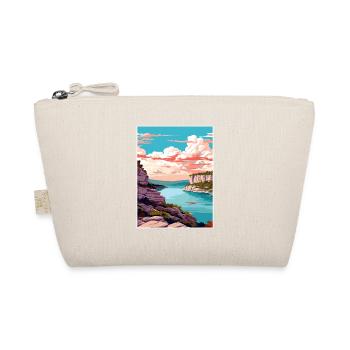 Mount Bonnell Texas Vintage Reiseposter Souvenir - Bio-Täschchen - Natur - Vorne
