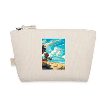 Cocoa Beach Floride Vintage voyage affiche Souvenir - Trousse biologique - nature - Devant