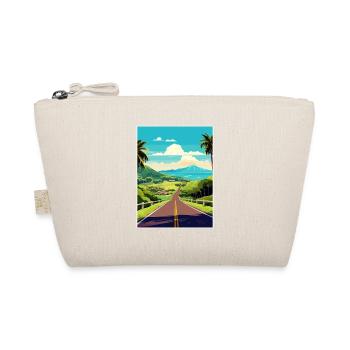 Road To Hana Hawaii Vintage voyage affiche Souvenir - Trousse biologique - nature - Devant