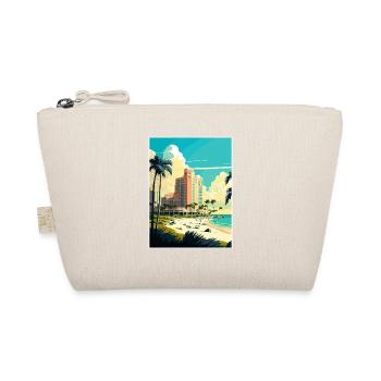 Marco Island Florida Vintage Travel Poster WPA Art - Organic Pouch - nature - Front