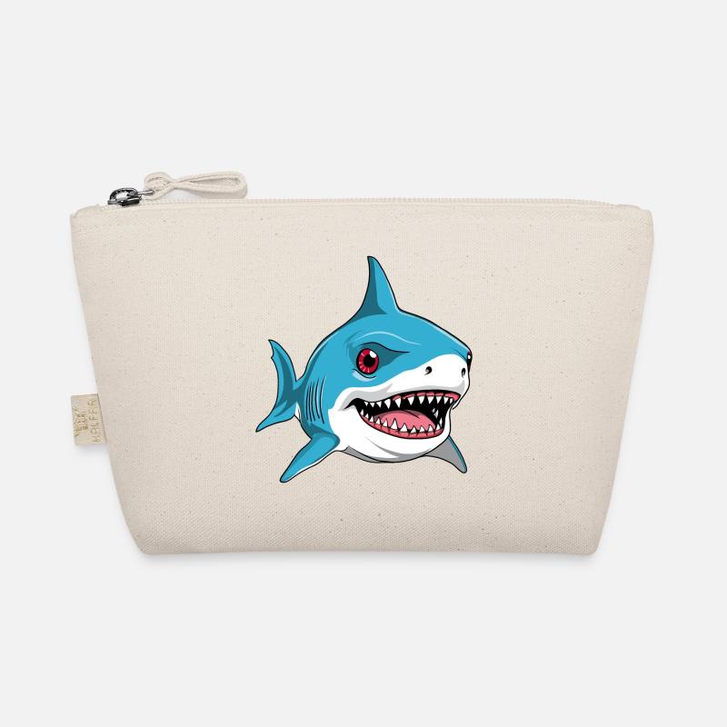Cute Little Shark Organic Pouch