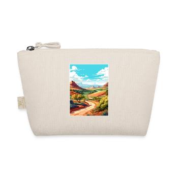 Mont Scott Texas Vintage voyage affiche Souvenir - Trousse biologique - nature - Devant