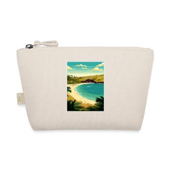 Hanauma Bay Hawaï Vintage voyage affiche Souvenir - Trousse biologique - nature - Devant