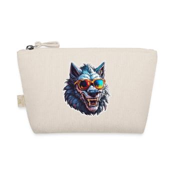 Werwolf / Vollmond / Wesen / Verwandlung / Fluch - Bio-Täschchen - Natur - Vorne