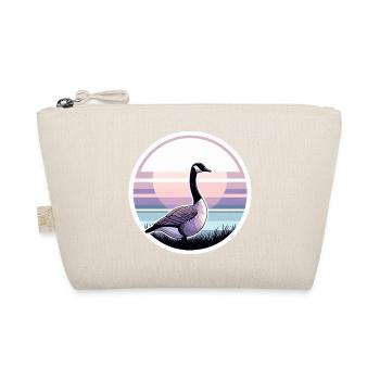 Beautiful Canadian Goose Sunset - Organic Pouch - nature - Front