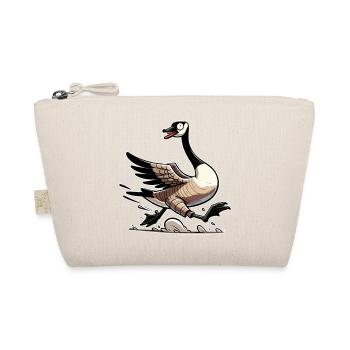 Funny Canadian Goose Meme - Organic Pouch - nature - Front