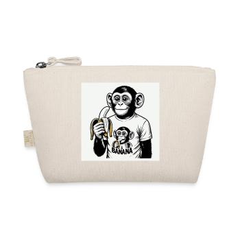 A monkey and his banana - Organic Pouch - nature - Front