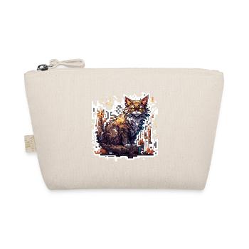 Cat / Animal / Pet / Kitty / Meow / Fur - Organic Pouch - nature - Front
