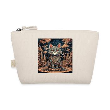 Cat / Animal / Pet / Kitty / Meow / Fur - Organic Pouch - nature - Front