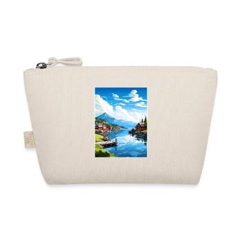 Wrangell Alaska Vintage Travel Poster WPA Souvenir - Organic Pouch - nature - Front