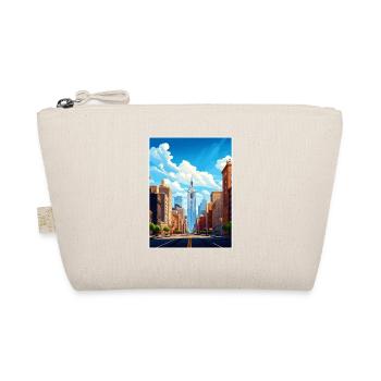 New York State Vintage Travel Poster WPA Souvenir - Organic Pouch - nature - Front