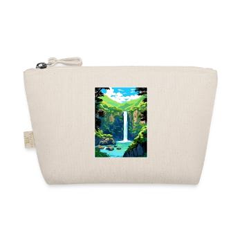 Manoa Falls Hawaï Vintage voyage affiche Souvenir - Trousse biologique - nature - Devant