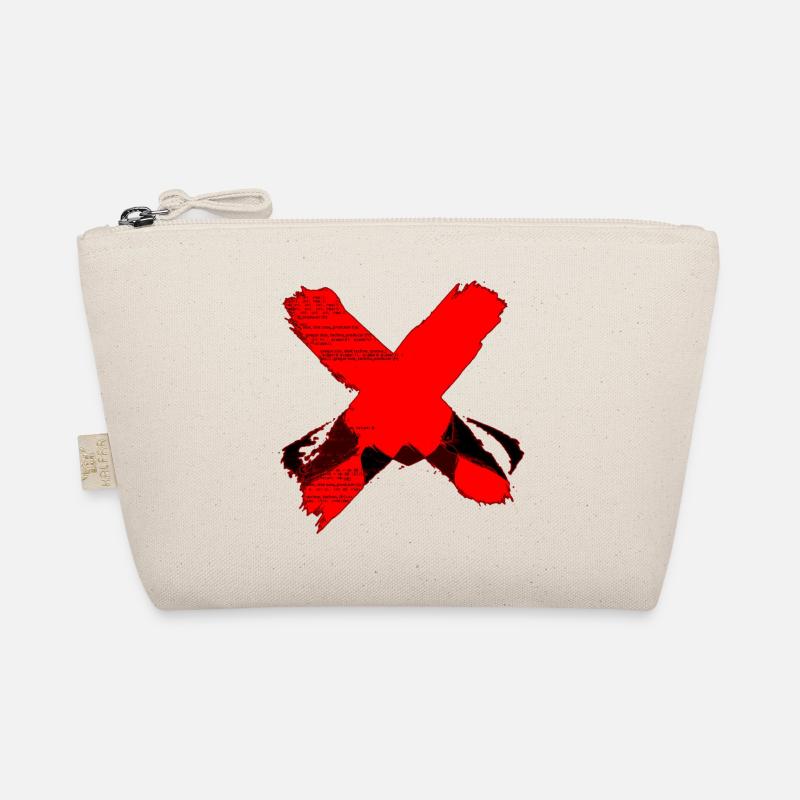 X Rouge sur Code Noir gregor size Trousse biologique