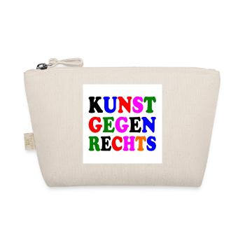 Kunst gegen rechts - Bio-Täschchen - Natur - Vorne