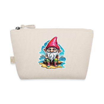Garden Gnome / Fairyland / Leprechaun / Gnome / Logo - Organic Pouch - nature - Front
