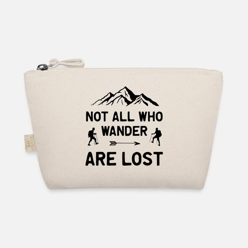 Not All Who Wander All Lost - Organic Pouch - nature