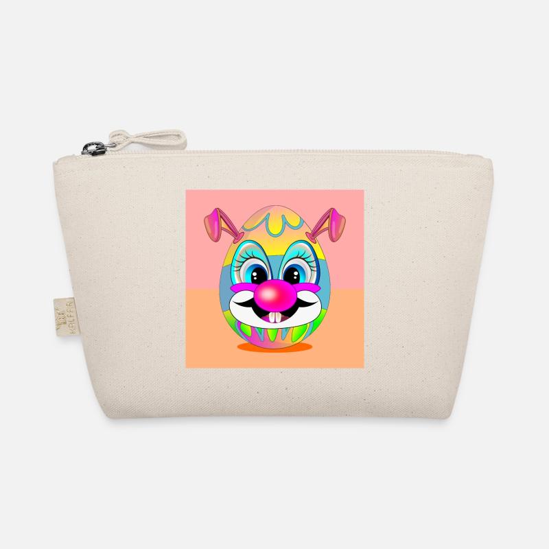 EASTER EGGS CLOWN EASTER BUNNY Organic Pouch
