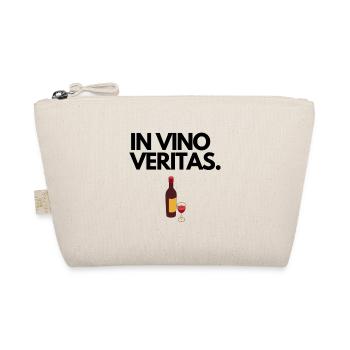 IN VINO VERITAS. - Bio-Täschchen - Natur - Vorne