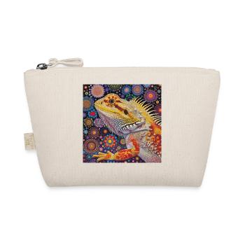 Bartagamen, echsen, bunt, tier, geschenk - Bio-Täschchen - Natur - Vorne